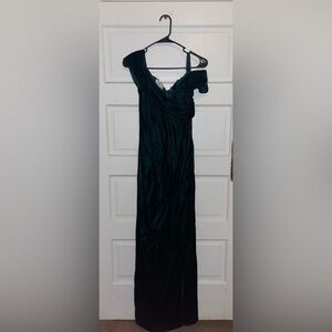 Vintage Emerald Green Vara Wang BodyCon Dress